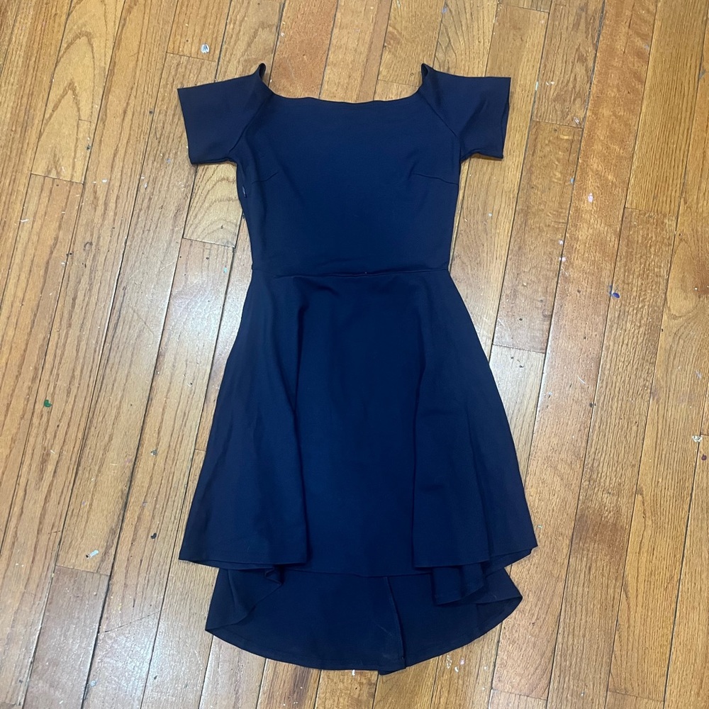 Royal blue satin dress SUPER COMFORTABLE